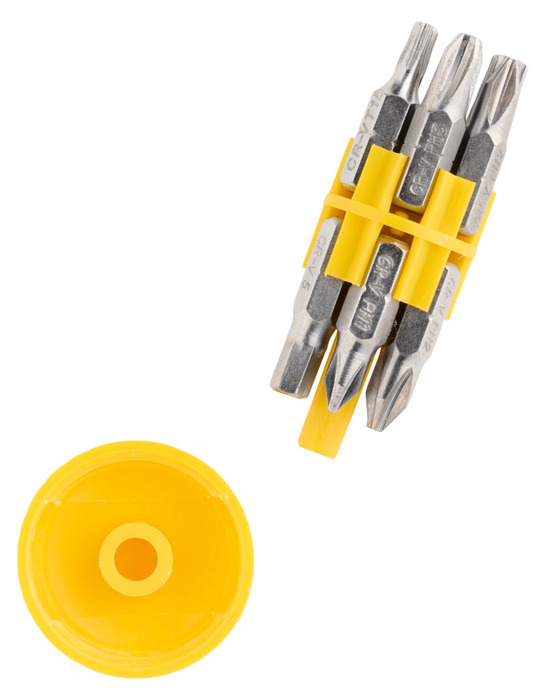 Spärrskruvmejsel m/bitssats Falke